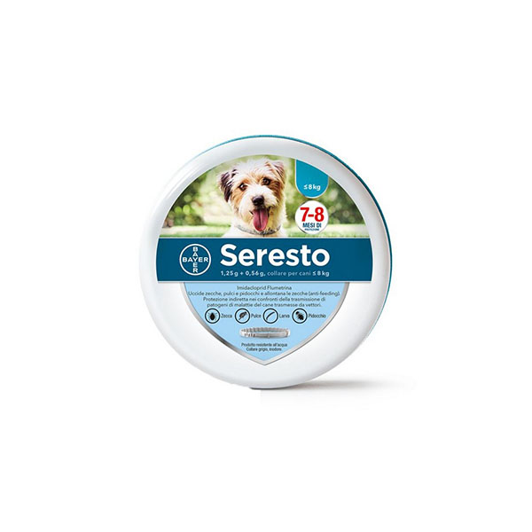 Foto principale Collare Antiparassitario per Cani Bayer Seresto fino a 8kg