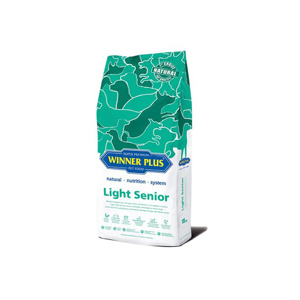 Foto principale Crocchette per Cani Adulti, Anziani o in Sovrappeso Winner Plus Light Senior Gusto Pollo 18kg