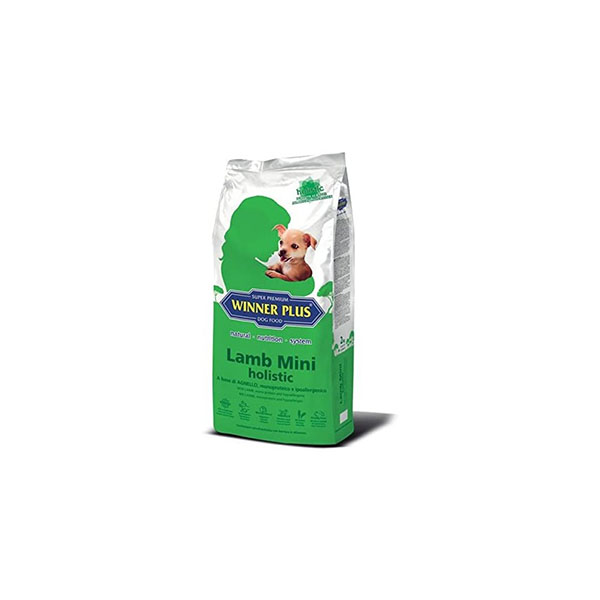 Foto principale Crocchette per Cani Adulti Sensibili Winner Plus Lamb Mini Holistic Taglia Piccola Gusto Agnello 2kg