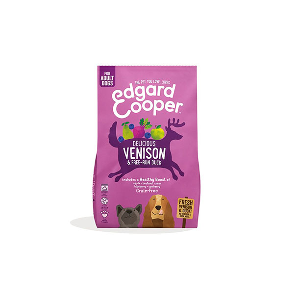 Foto principale Crocchette per Cani Edgard & Cooper Gusto Cervo e Anatra 12kg