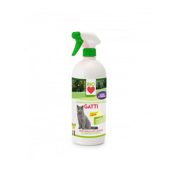 Foto principale Repellente per Gatti Ueber Bio Love con Oli Essenziali Naturali 750ml