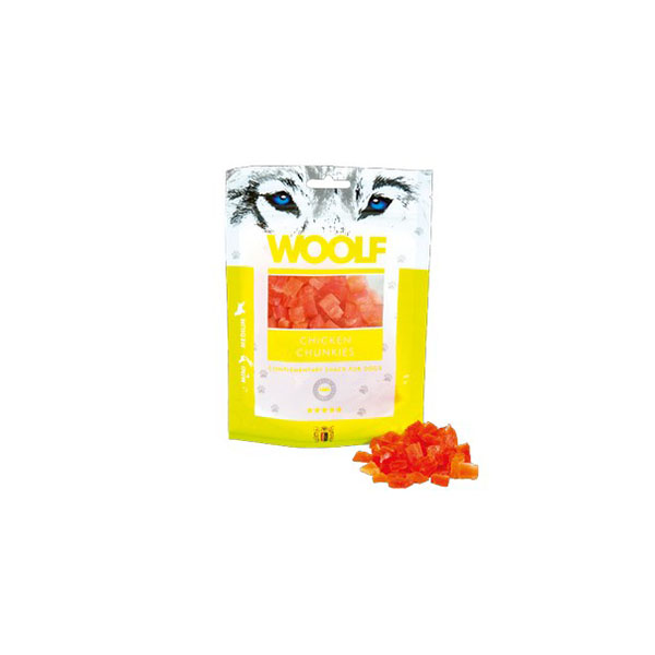 Foto principale Snack per Cani Woolf Gusto Pollo 100gr