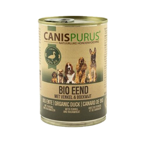 Foto principale Cibo Umido per Cani Canis Purus Bio Duck Gusto Anatra 400gr