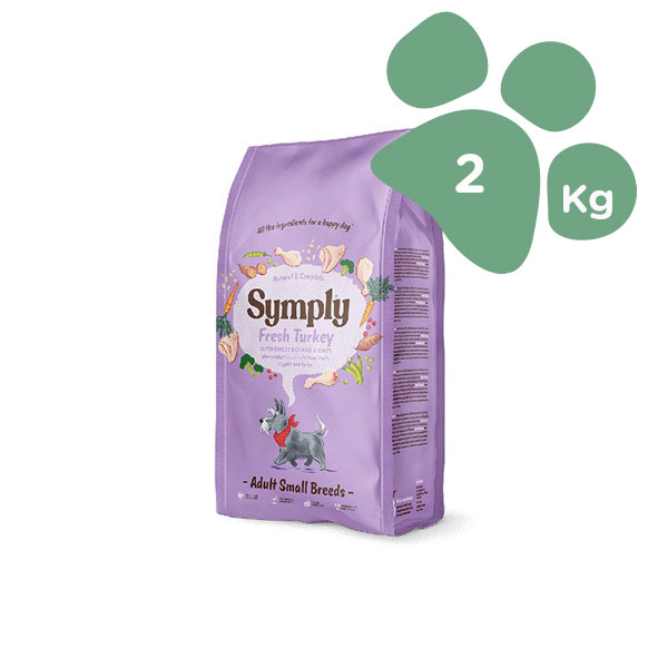 Foto principale Cibo per Cani Adulti Symply Fresh Turckey Taglia Piccola Gusto Tacchino 2kg