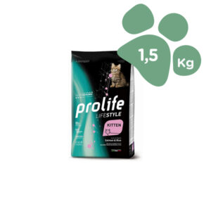 Foto principale Cibo per Gattini Prolife Life Style Gusto Salmone e Riso 1,5kg