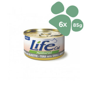 Foto principale Cibo Umido per Gatti Life Cat Natural Gusto Tonno e Alicette 6x85gr