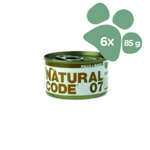 Foto principale Cibo Umido per Gatti Natural Code 07 Gusto Pollo e Manzo 6x85gr