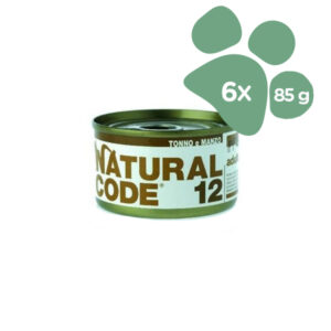 Foto principale Cibo Umido per Gatti Natural Code 12 Gusto Tonno e Manzo 6x85gr