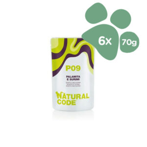Foto principale Cibo Umido per Gatti Natural Code P09 Gusto Palamita e Surimi 6x70gr