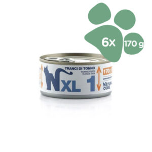 Foto principale Cibo Umido per Gatti Natural Code XL 1 Gusto Tranci di Tonno 6x170gr