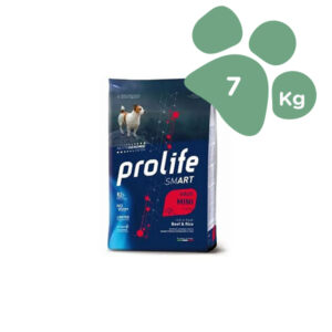 Foto principale Crocchette per Cani Adulti Prolife Smart Taglia Piccola Gusto Manzo e Riso 7kg