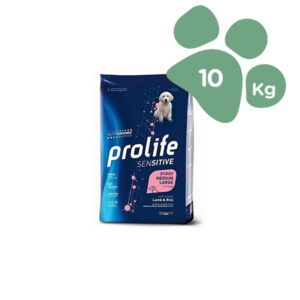 Foto principale Crocchette per Cani cuccioli Prolife Sensitive Puppy Taglia Media/Grande Gusto Agnello 10kg