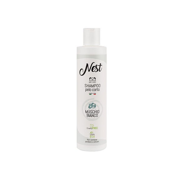 Foto principale Shampoo per Cani Nest Muschio Bianco per Pelo Corto 250ml