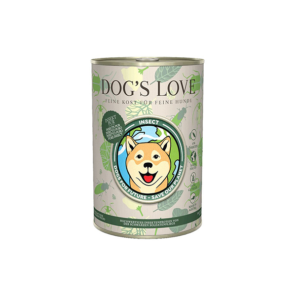 Foto principale Cibo Umido per Cani DOG’S LOVE Insect Gusto Insetto 400gr
