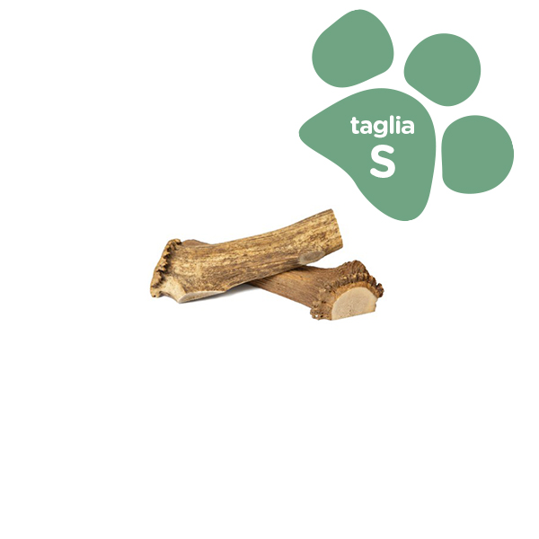 Foto principale Corno di Cervo Ammezzato Orazio Butcher BARF Small Taglia S 30-50gr