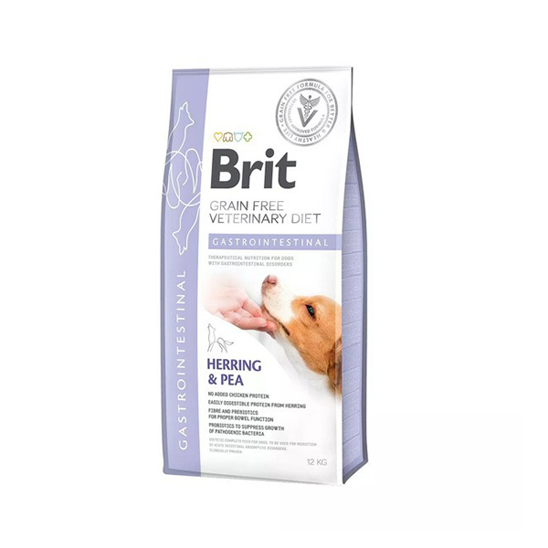 Foto principale Crocchette per Cani Brit Grain Free Veterinary Diet Gastrointestinal Gusto Aringa e Piselli 12kg