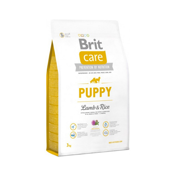 Foto principale Crocchette per Cani Cuccioli Brit Care Puppy Lamb & Rice Gusto Agnello e Riso 3kg