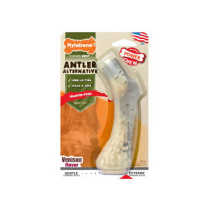 Foto principale Gioco per Cani Nylabone Extreme Chew a Forma di Corno Gusto Cervo Taglia M 13,5x4cm