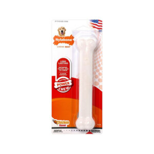 Foto principale Gioco per Cani Nylabone Extreme Chew a Forma di Osso Gusto Pollo Taglia L 19,5x4cm