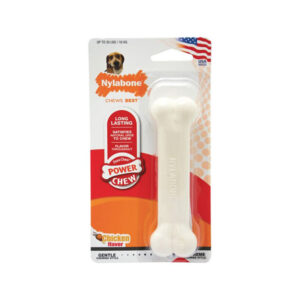 Foto principale Gioco per Cani Nylabone Extreme Chew a Forma di Osso Gusto Pollo Taglia M 14x5cm