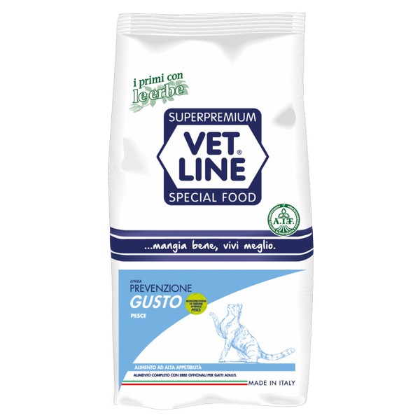 Foto principale Cibo per Gatti Adulti Vet Line Prevenzione Gusto Gusto Pesce 1kg