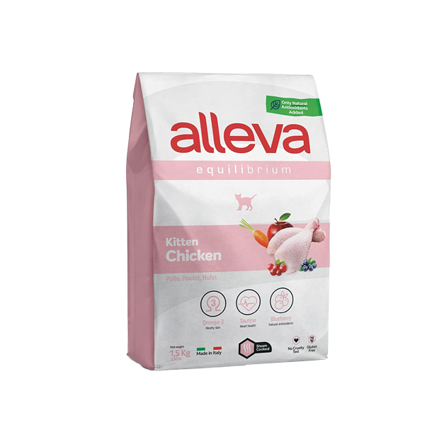 Foto principale Cibo per Gattini Alleva Equilibrium Kitten Chicken Gusto Pollo 1,5kg
