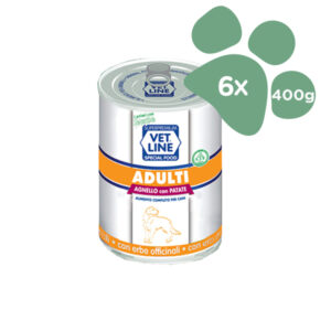 Foto principale Cibo Umido per Cani Adulti Vet Line Gusto Agnello e Patate 6x400gr
