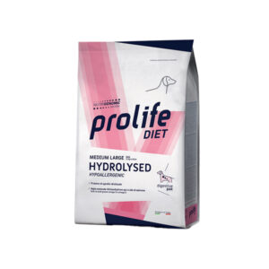 Foto principale Crocchette per Cani Ipersensibili o Intolleranti Prolife Diet Hydrolysed Hypoallergenic Taglia Media/Grande Gusto Agnello 2kg
