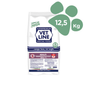 Foto principale Crocchette per Cani Adulti Vet Line Gusto Cervo 12,5kg