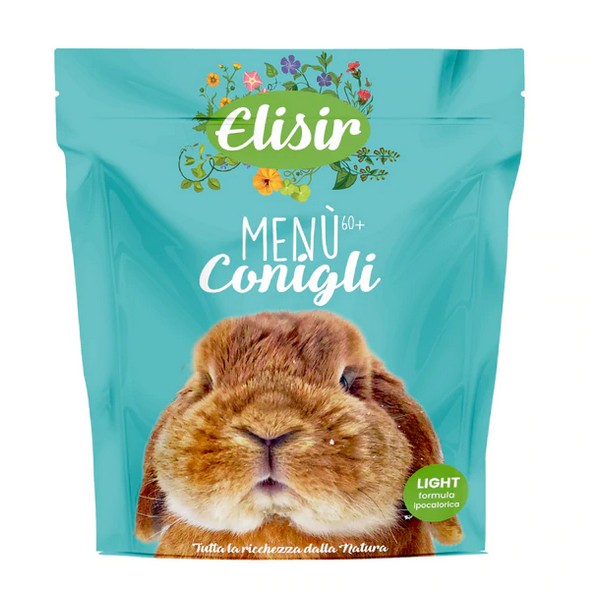 Foto principale Mangime per Conigli Elisir Menù 60+ 750gr