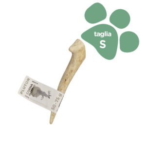 Foto principale Snack per Cani Pluton Gusto Corna di Cervo Taglia S 50-75gr