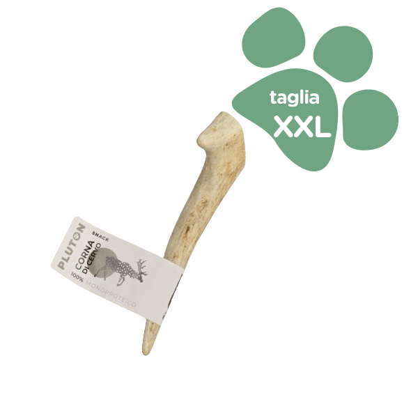 Foto principale Snack per Cani Pluton Gusto Corna di Cervo Taglia XXL 270-350gr
