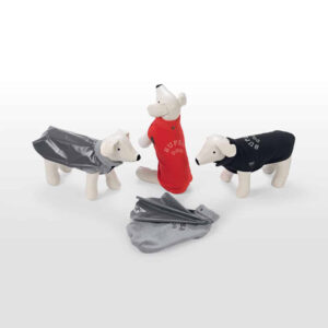 Foto principale Maglioncino per Cani con Impermeabile Dog Line Assen Colore Grigio Taglia 18