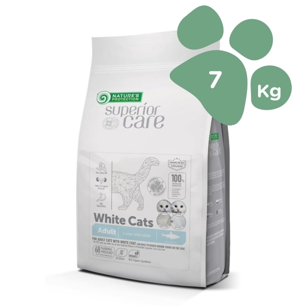 Foto principale Cibo per Gatti Adulti Nature’s Protection Superior Care per Manto Bianco Gusto Aringa 7kg