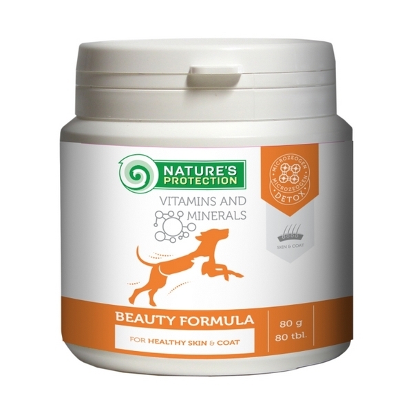 Foto principale Integratore per Cani Adulti Nature’s Protection Beauty Formula per Cute e Mantello 80cps