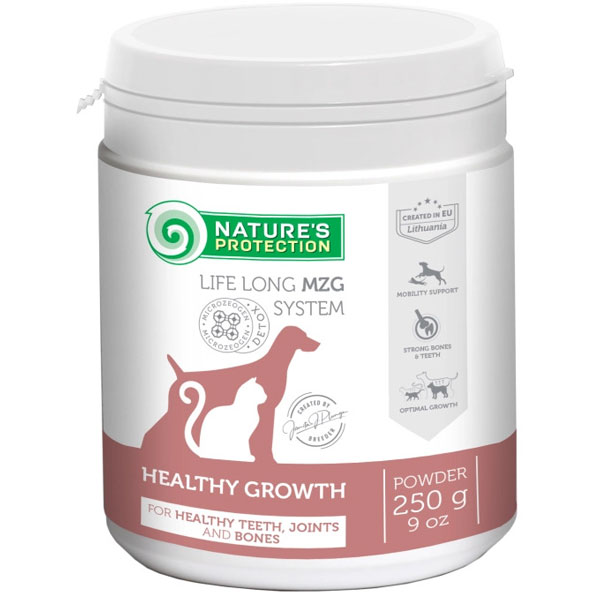 Foto principale Integratore per Cani Cuccioli e Gattini in Polvere Nature’s Protection Healty Growth 200gr