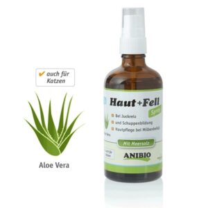 Foto principale Integratore per Cani e Gatti Spray Anibio Haut+Fell per Cute e Mantello 300ml