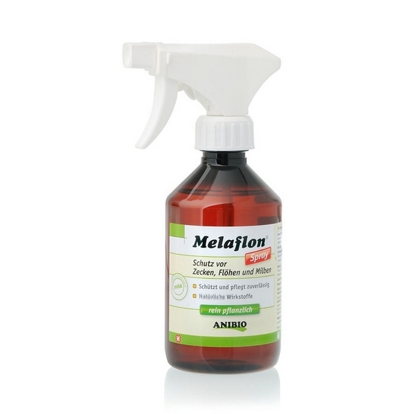 Foto principale Integratore per Cani e Gatti Spray Antiparassitario Anibio Melaflon 300ml
