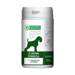 Foto principale Integratore per Cani Nature’s Protection D-Worm Formula per Prevenzione Vermi 25gr