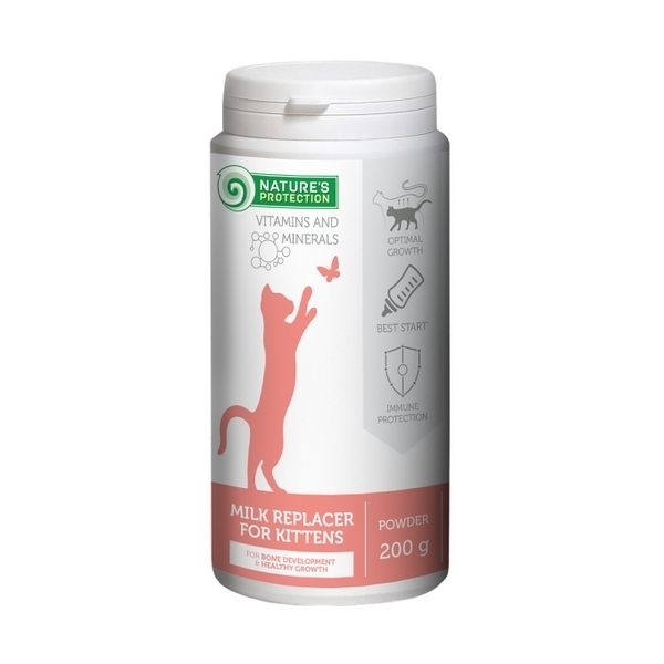 Foto principale Latte in Polvere per Gattini Cuccioli Nature’s Protection Milk Replacer 200gr