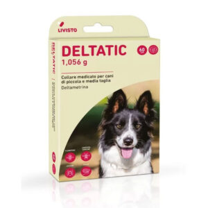 Foto principale Collari Antiparassitari per Cani Livisto Deltatic Taglia Media fino a 25kg 60cm 2pz