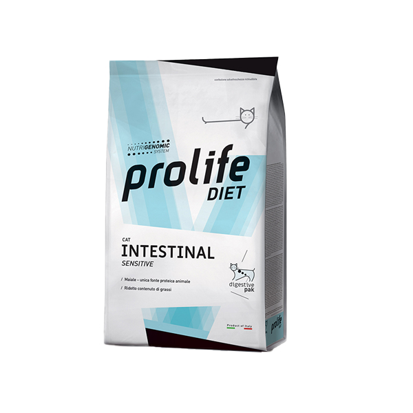 Foto principale Cibo per Gatti con Problemi Intestinali Prolife Diet Intestinal Sensitive Gusto Maiale 1,5kg