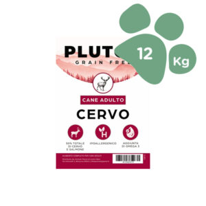 Foto principale Crocchette per Cani Adulti Pluton Grain Free Gusto Cervo 12kg