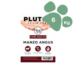 Foto principale Crocchette per Cani Adulti Pluton Grain Free Gusto Manzo Angus 6kg