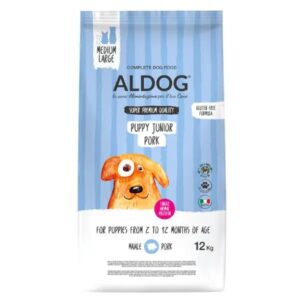 Foto principale Aldog Puppy e Junior Medium/Large Pork 12kg