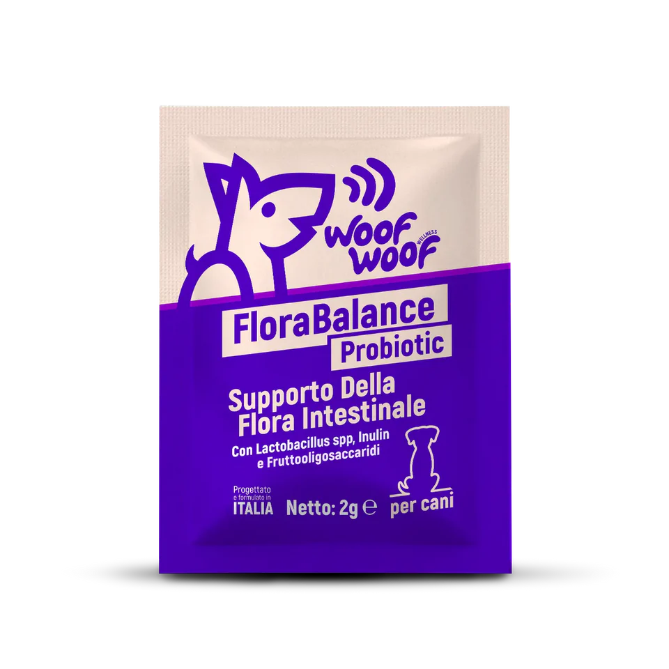 Foto principale Woof Woof Probiotico Per Cani – 15 bustine/30gr