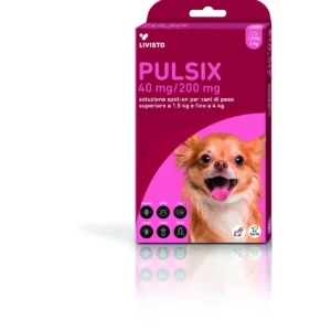Foto principale Pulsix spot on 4 pipette cani da 1,5 fino a 4 kg